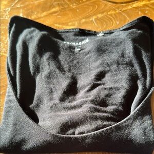 PacSun Basics: Black Crew Neck Top
